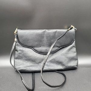 1980' Style Lady K Faux Reptile Purse with Removable Strap